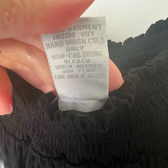 Black and White Tie-Dye Romper - Picture 3 of 6